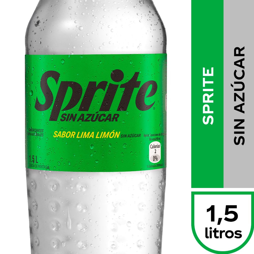 Bebida Sprite zero 1.5 L