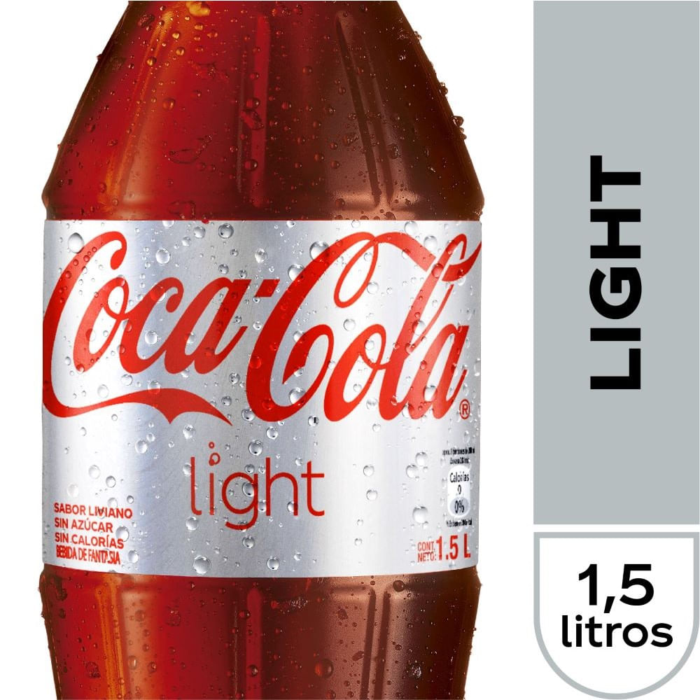 Bebida Coca Cola light 1.5 L