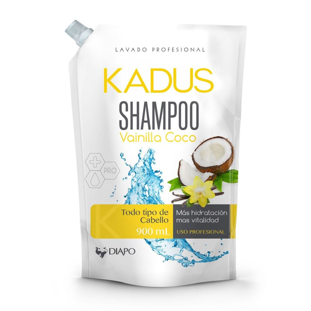 Shampoo Kadus vainilla coco doypack 900 ml