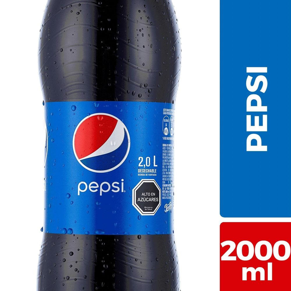 Bebida Pepsi desechable 2 L