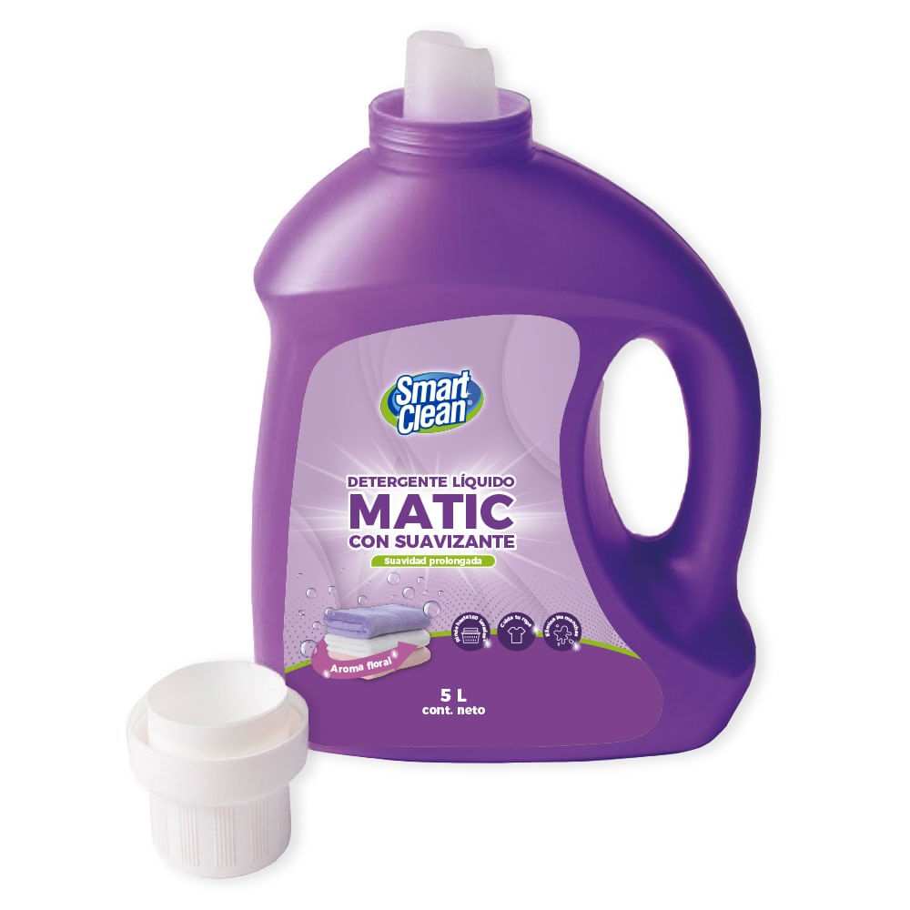 Detergente líquido Smart Clean con suavizante 5 L