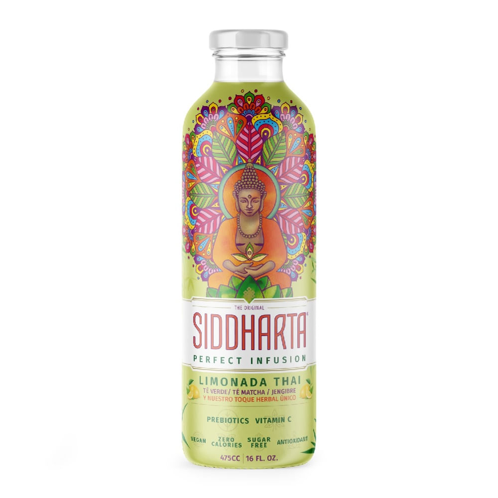 Té Siddharta limonada thai botella 475 ml
