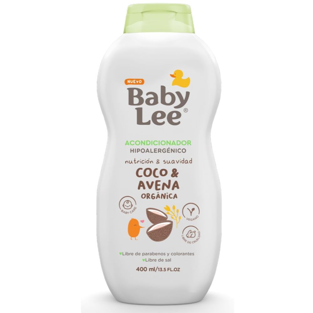 Acondicionador Baby Lee hipoalergénico coco&avena 400 ml