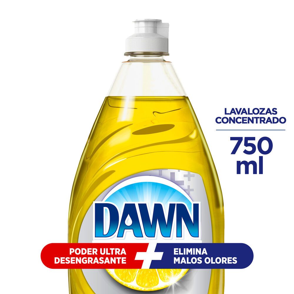 Lavaloza Dawn lemon botella 750 ml