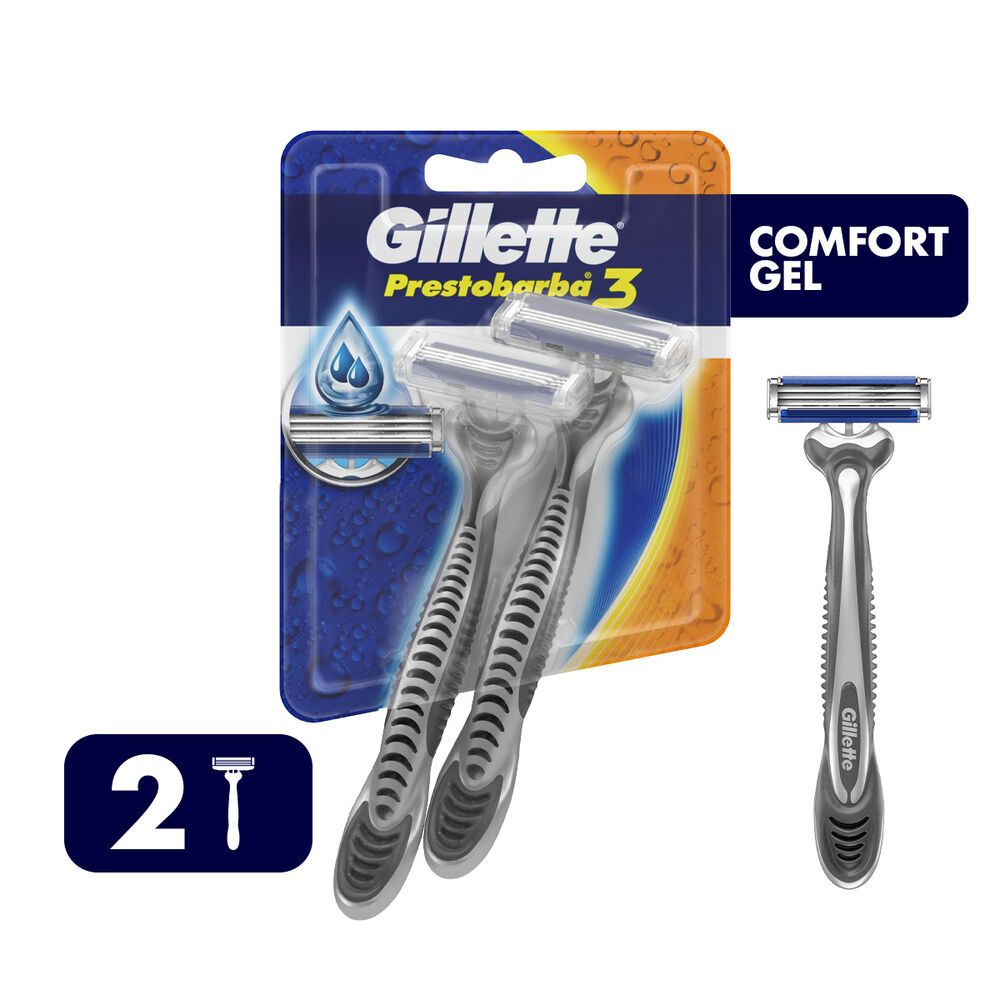 Máquina de afeitar Gillette Prestobarba3 2 un