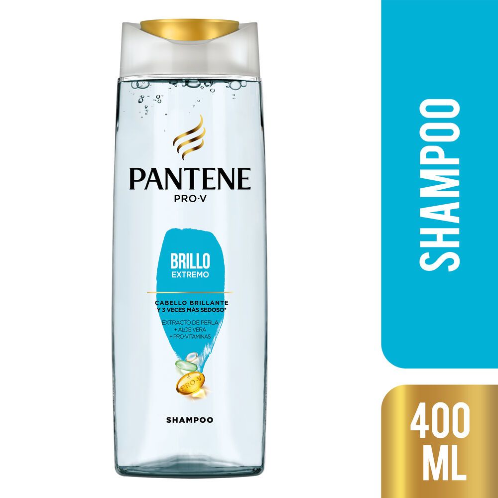 Shampoo Pantene brillo extremo 400 ml