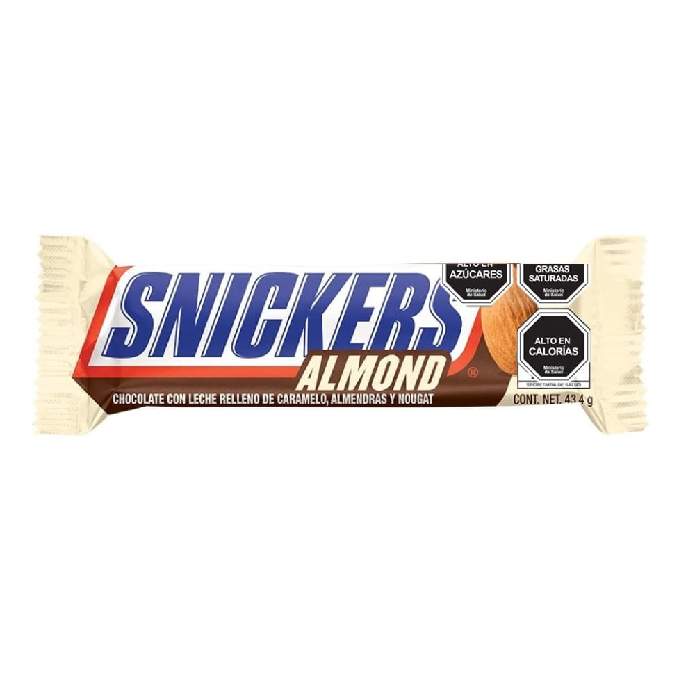 Chocolate relleno Snickers almond 43.4 g