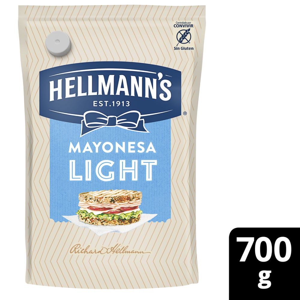 Mayonesa Hellmanns light 700 g