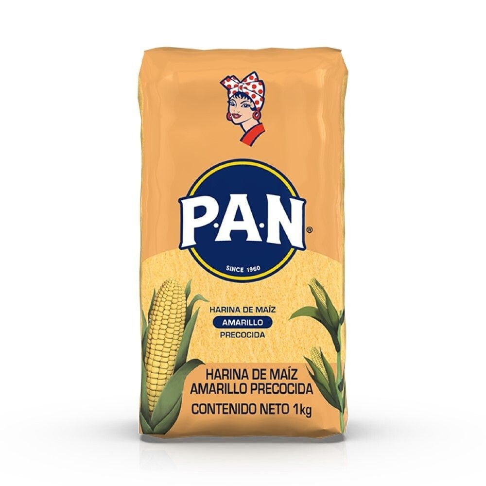 Harina Pan de maiz amarilla 1 Kg