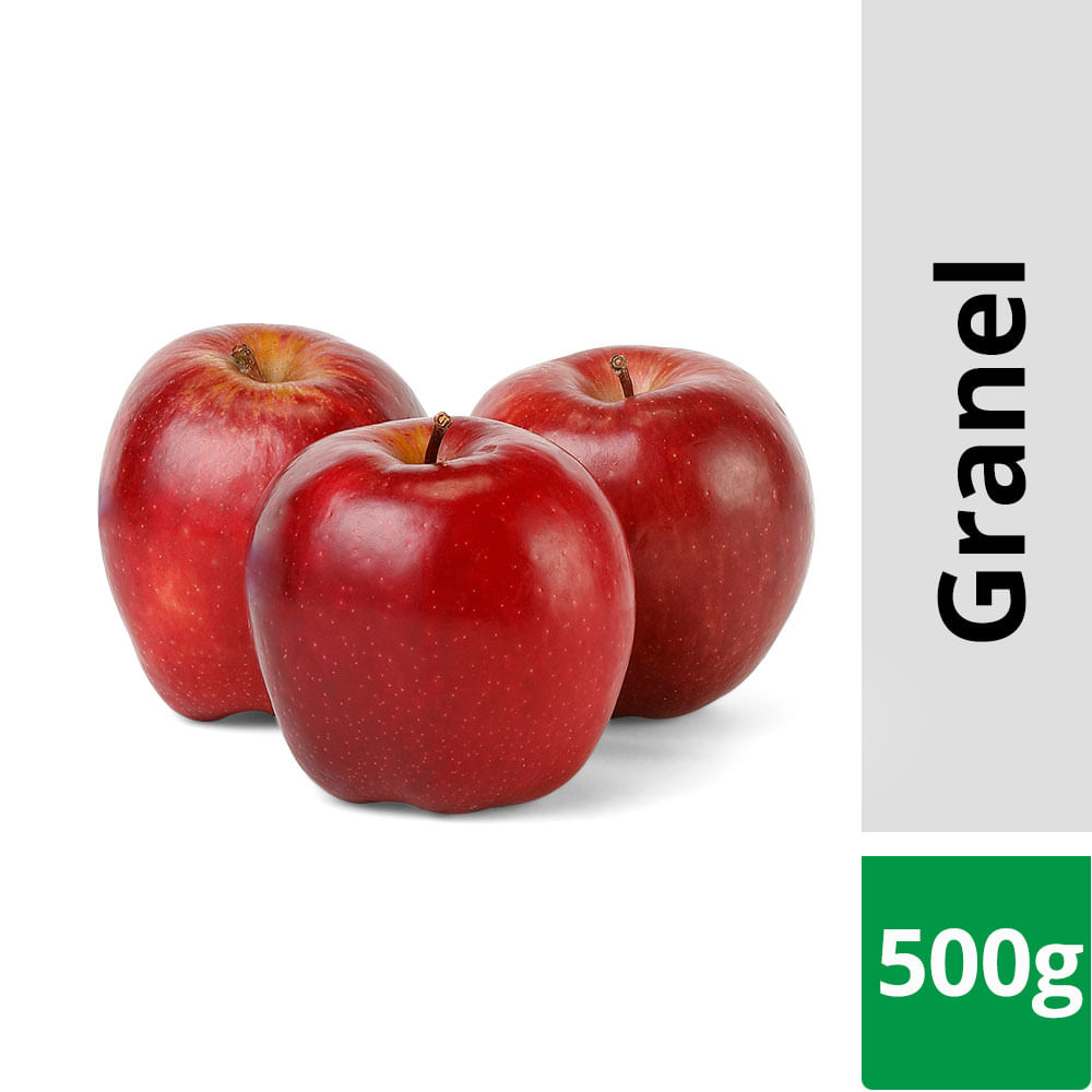 Manzana roja exportación granel 500 g