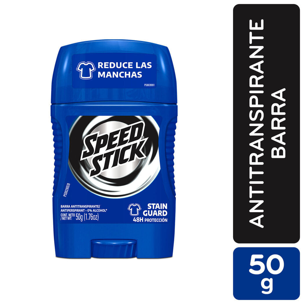 Desodorante Speed Stick stainguard clean barra 50 g