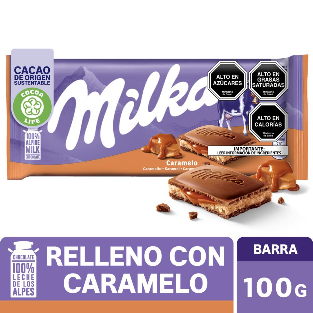 Chocolate Milka caramelo 100 g