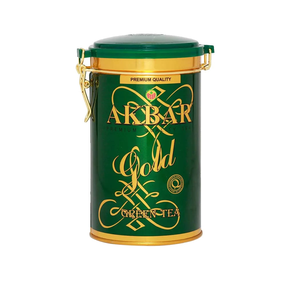Té green gold Akbar hoja lata 275 g