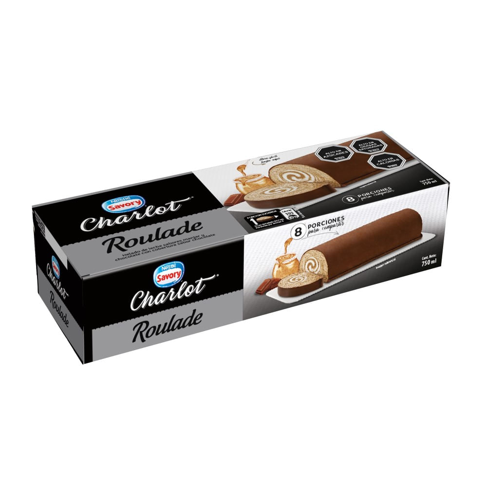 Postre helado Charlot roulade 750 ml