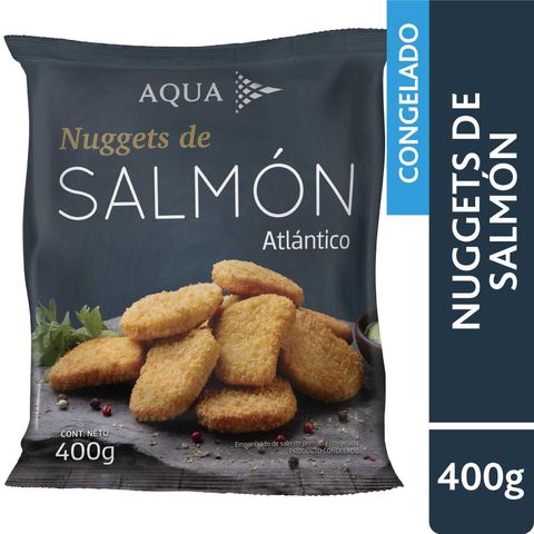 Nuggets de salmón atlántico Aqua 400 g