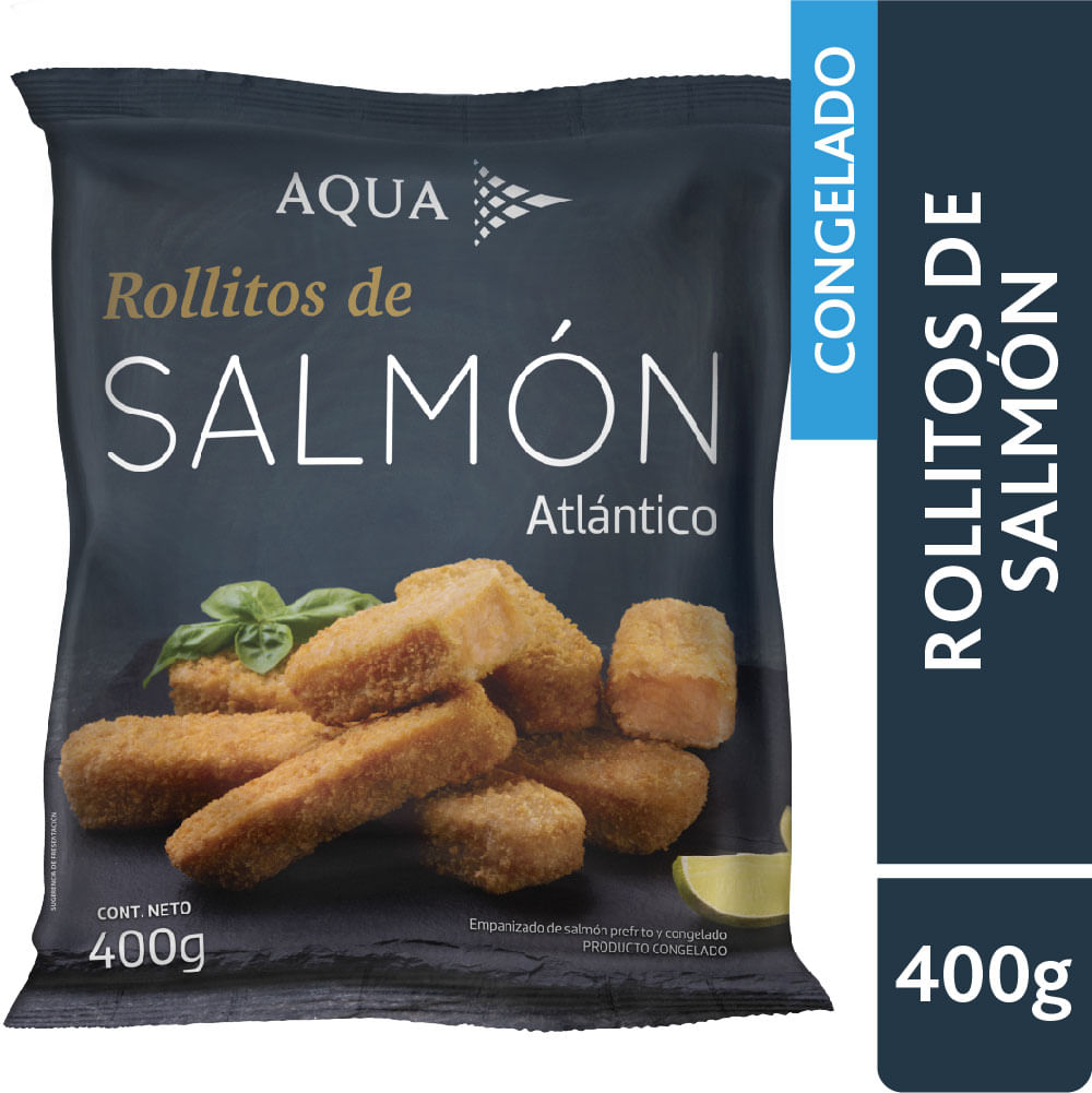 Rollitos de salmón atlántico Aqua 400 g
