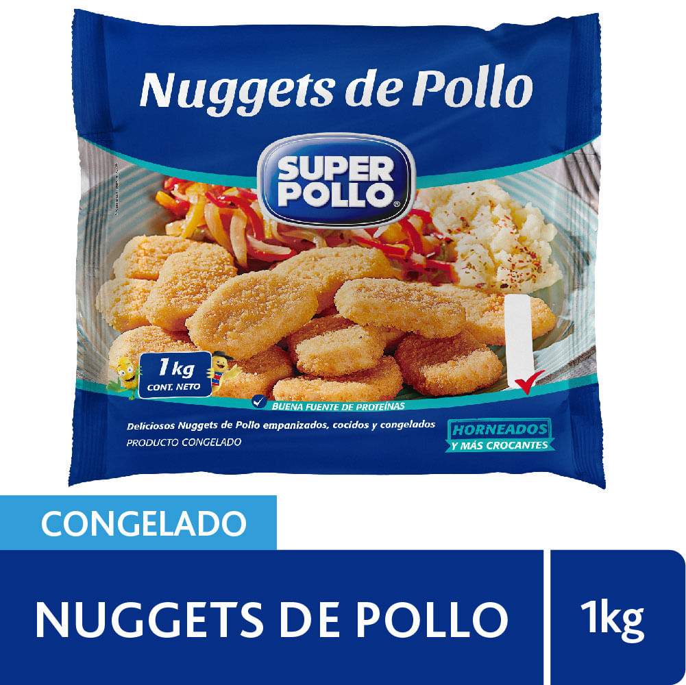 Nuggets pollo Super Pollo bolsa 1 Kg