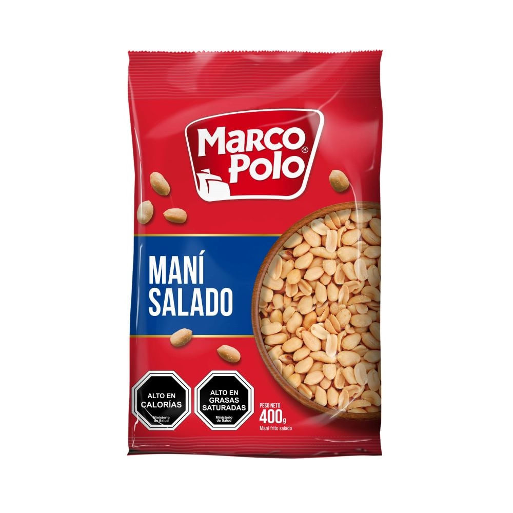 Maní salado Marco Polo 400 g