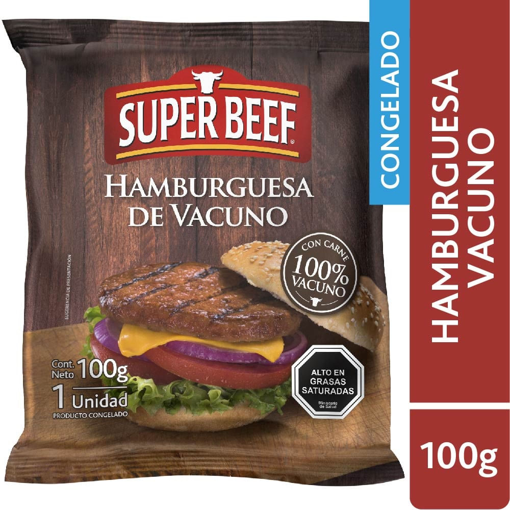 Hamburguesa Super Beef 100 g