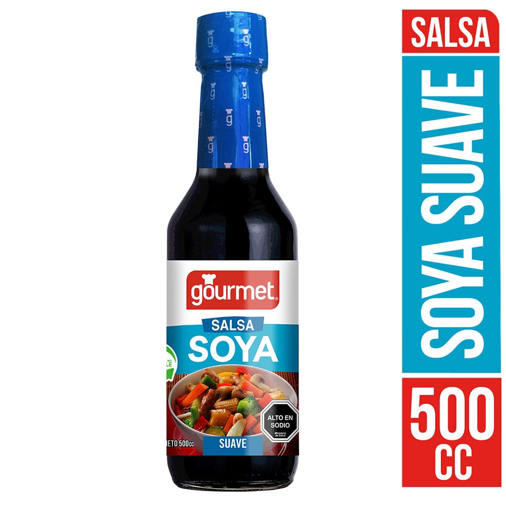 Salsa de soya Gourmet suave 500 ml