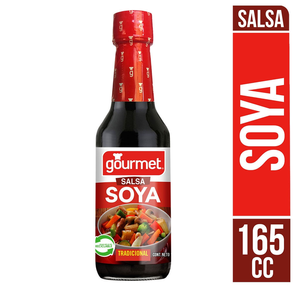 Salsa de soya Gourmet 165 ml