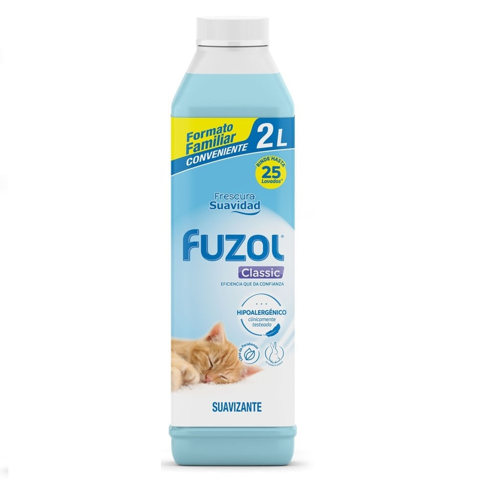 Suavizante Fuzol classic botella 2 L
