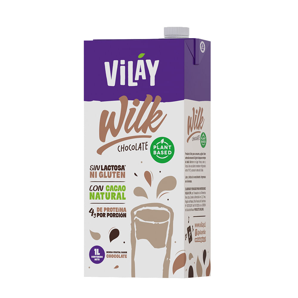 Bebida vegetal Vilay wilk chocolate 1 L