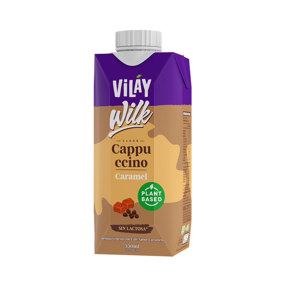 Bebida vegetal Vilay wilk capuccino caramel 330 ml