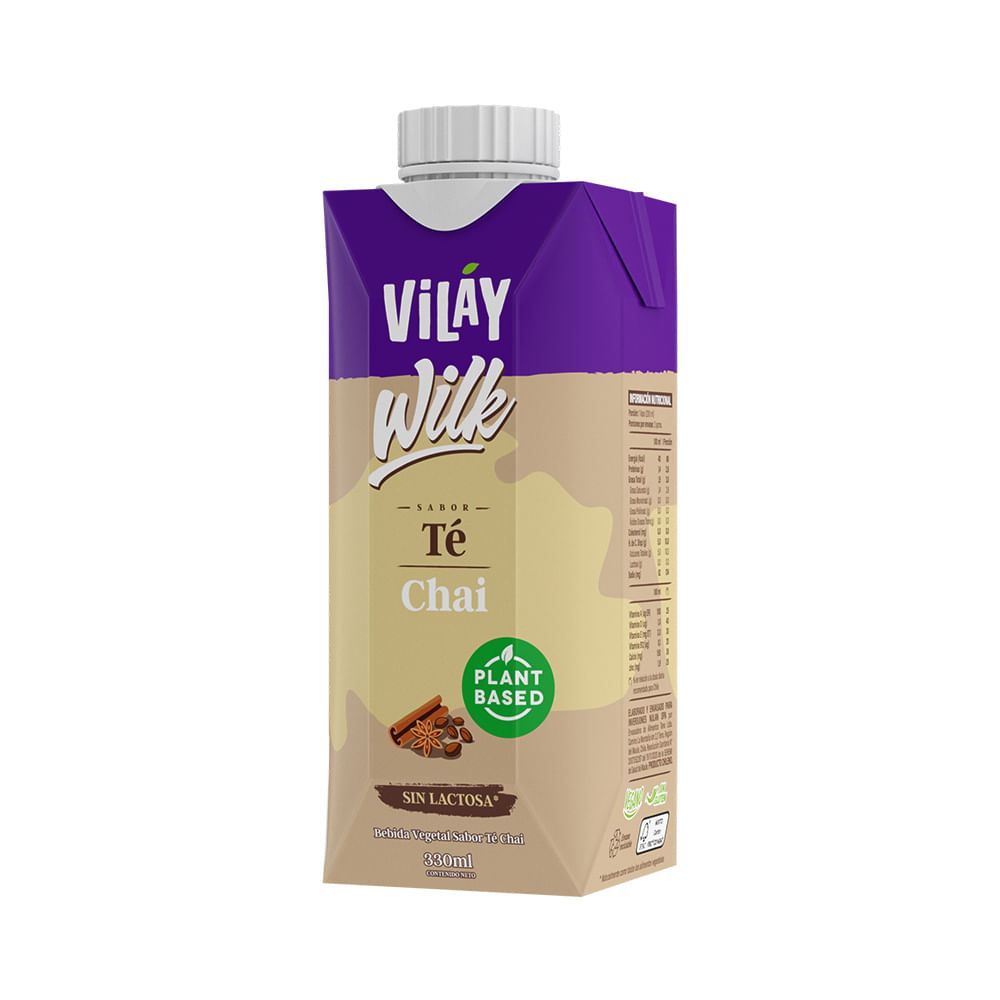 Bebida vegetal Vilay wilk té chai 330 ml