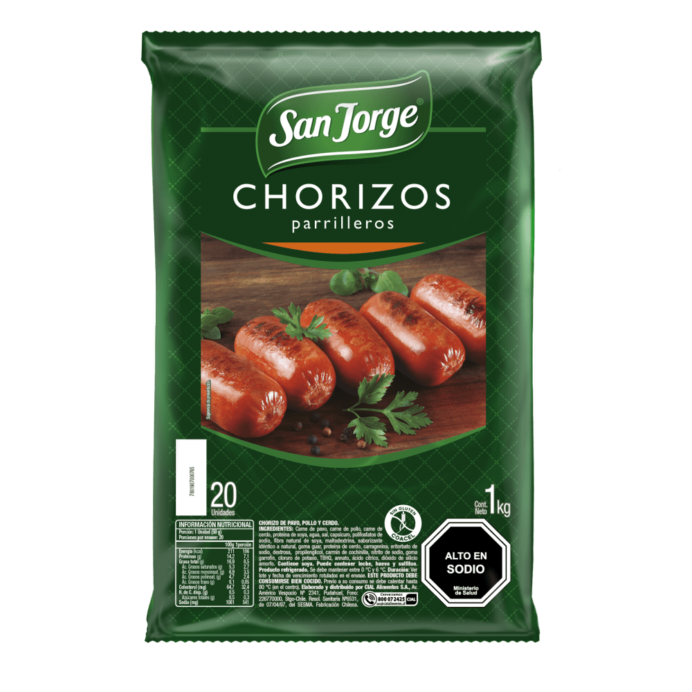 Chorizo San Jorge 1 Kg