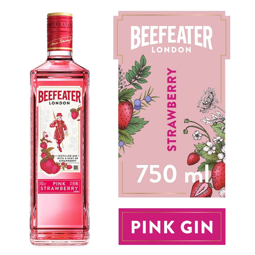 Gin Beefeater pink botella 750 cc