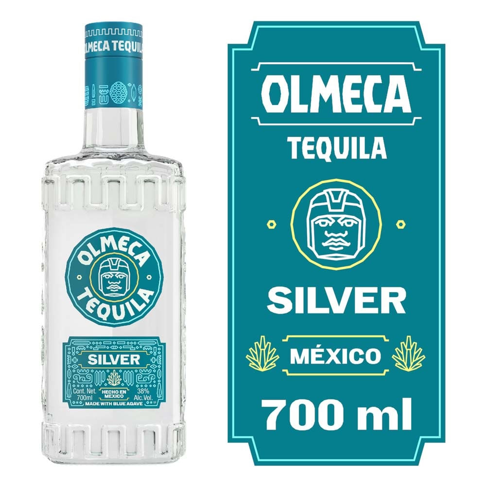 Tequila Olmeca blanco botella 700 cc