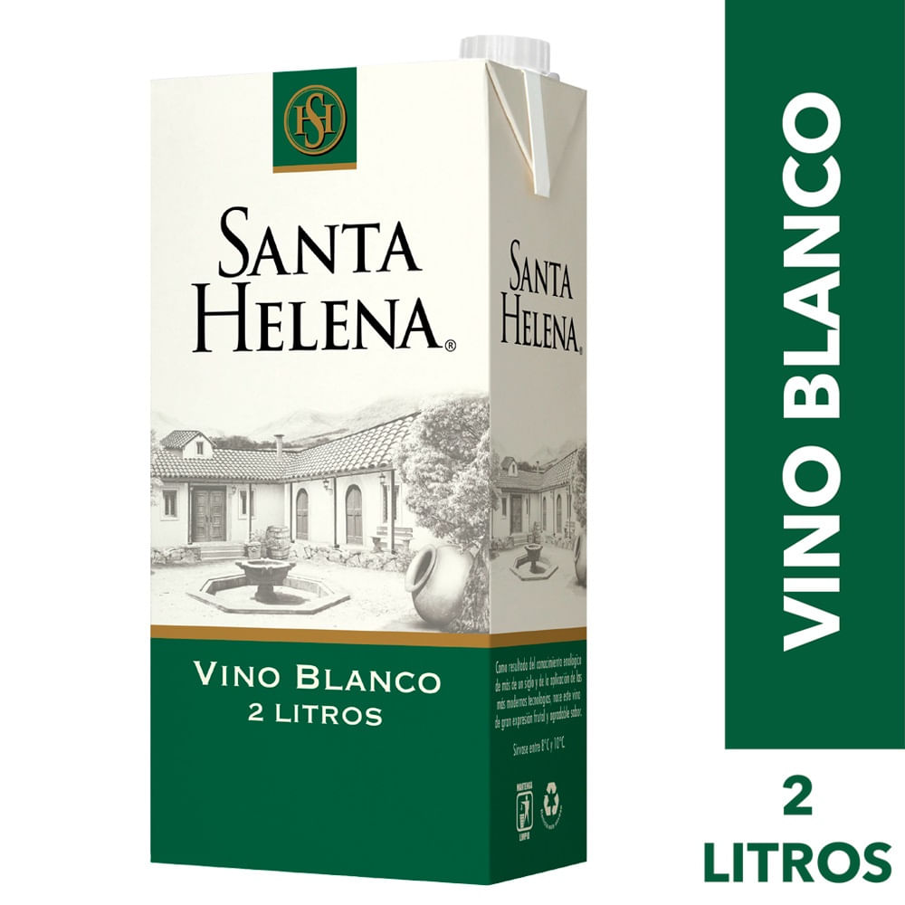 Vino blanco Santa Helena tetra 2 L