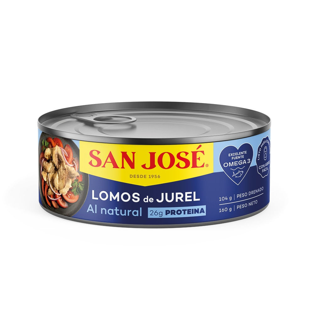 Lomos de jurel San José natural 160 g