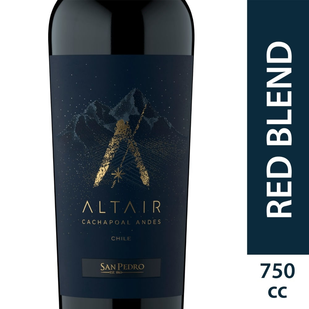 Vino Altair blend botella 750 cc
