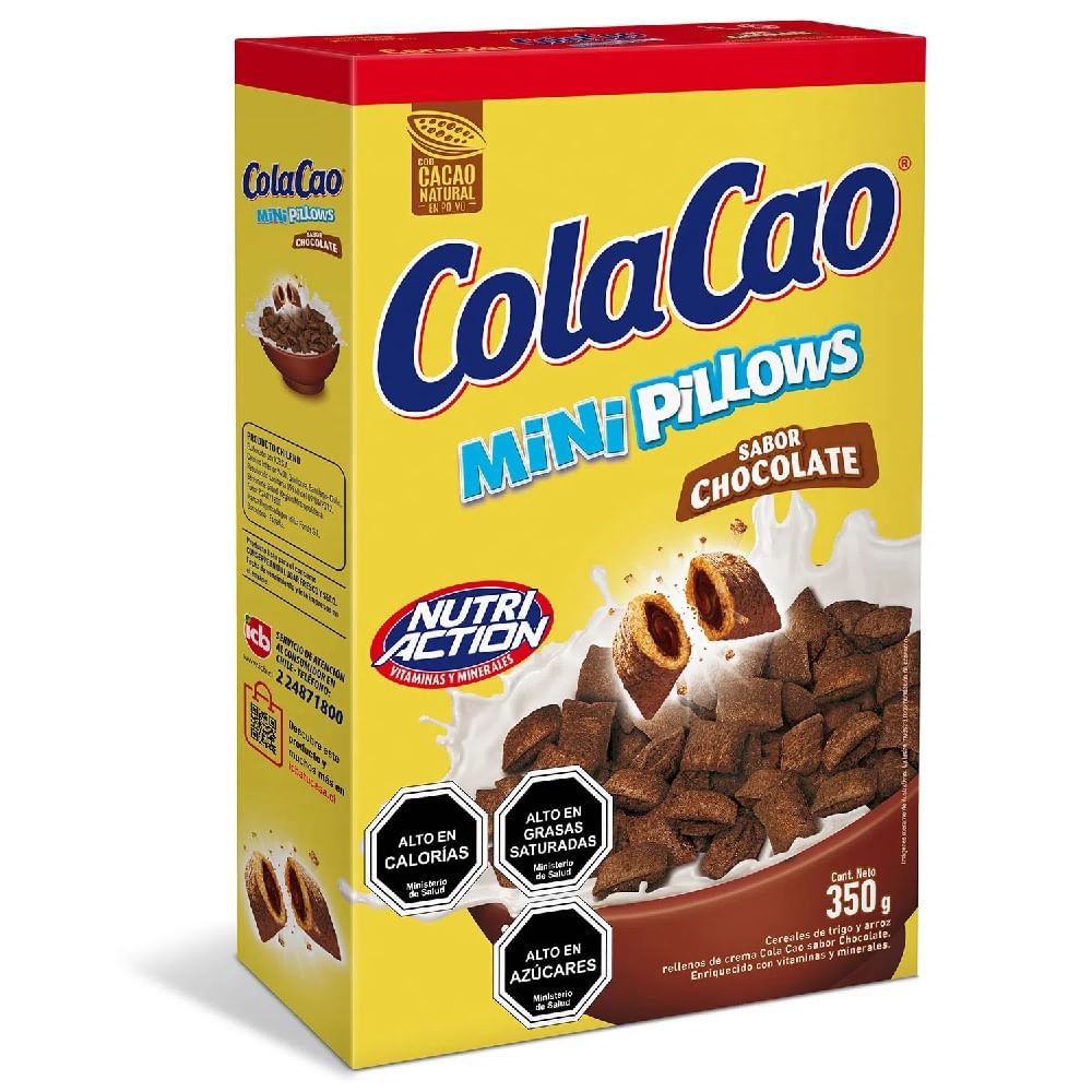 Cereal chocolate mini pillows Cola Cao 350 g