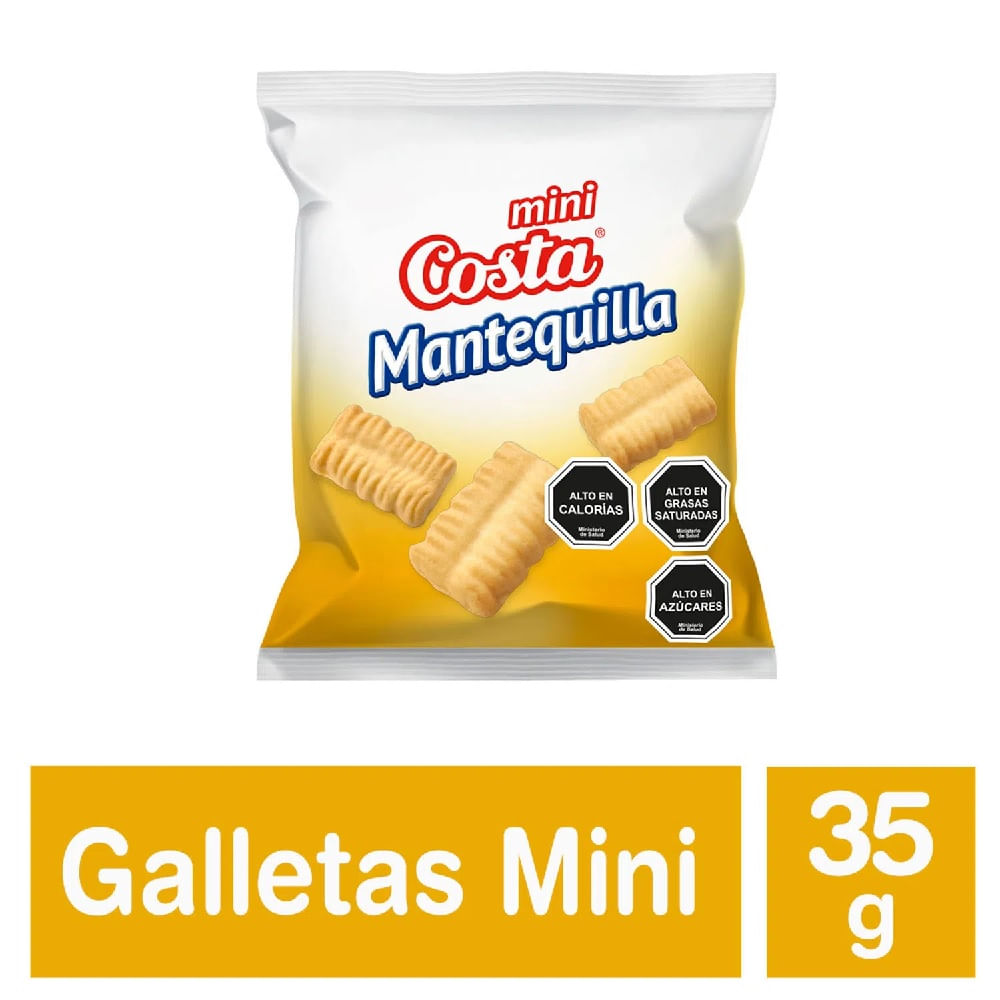 Galleta Costa mini mantequilla 35 Gr