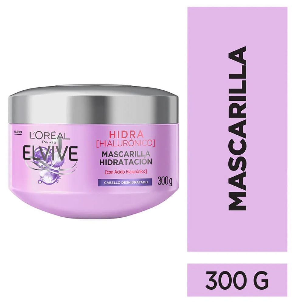 Mascarilla capilar Elvive hidratación hialurónico 300 g