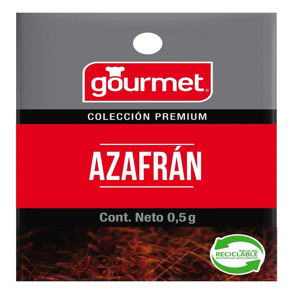 Azafrán en hebras Gourmet premium 0.5 g