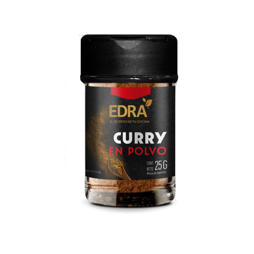 Curry en polvo Edra frasco 25 g