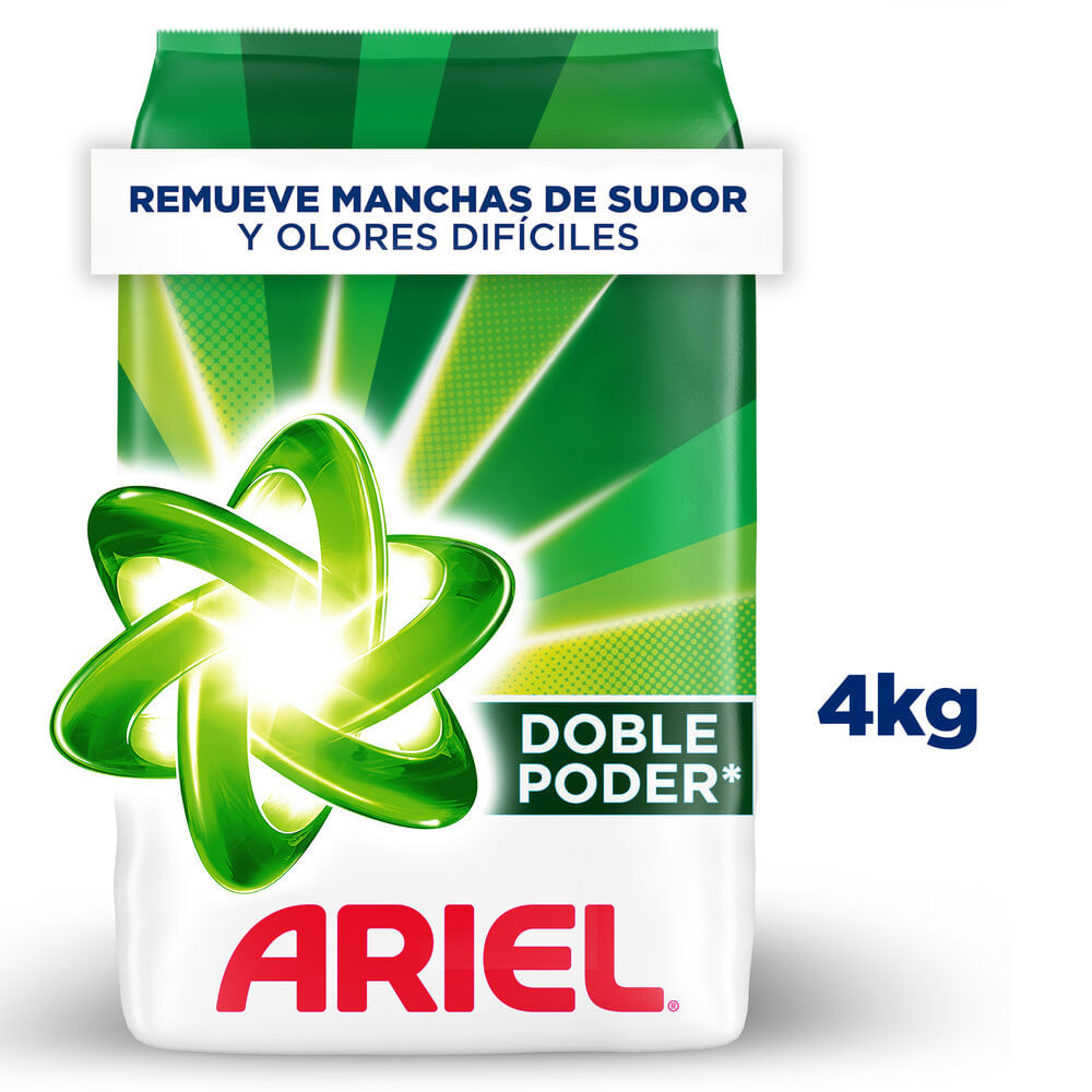 Detergente en polvo Ariel Pro Cuidado bolsa de 4 kg