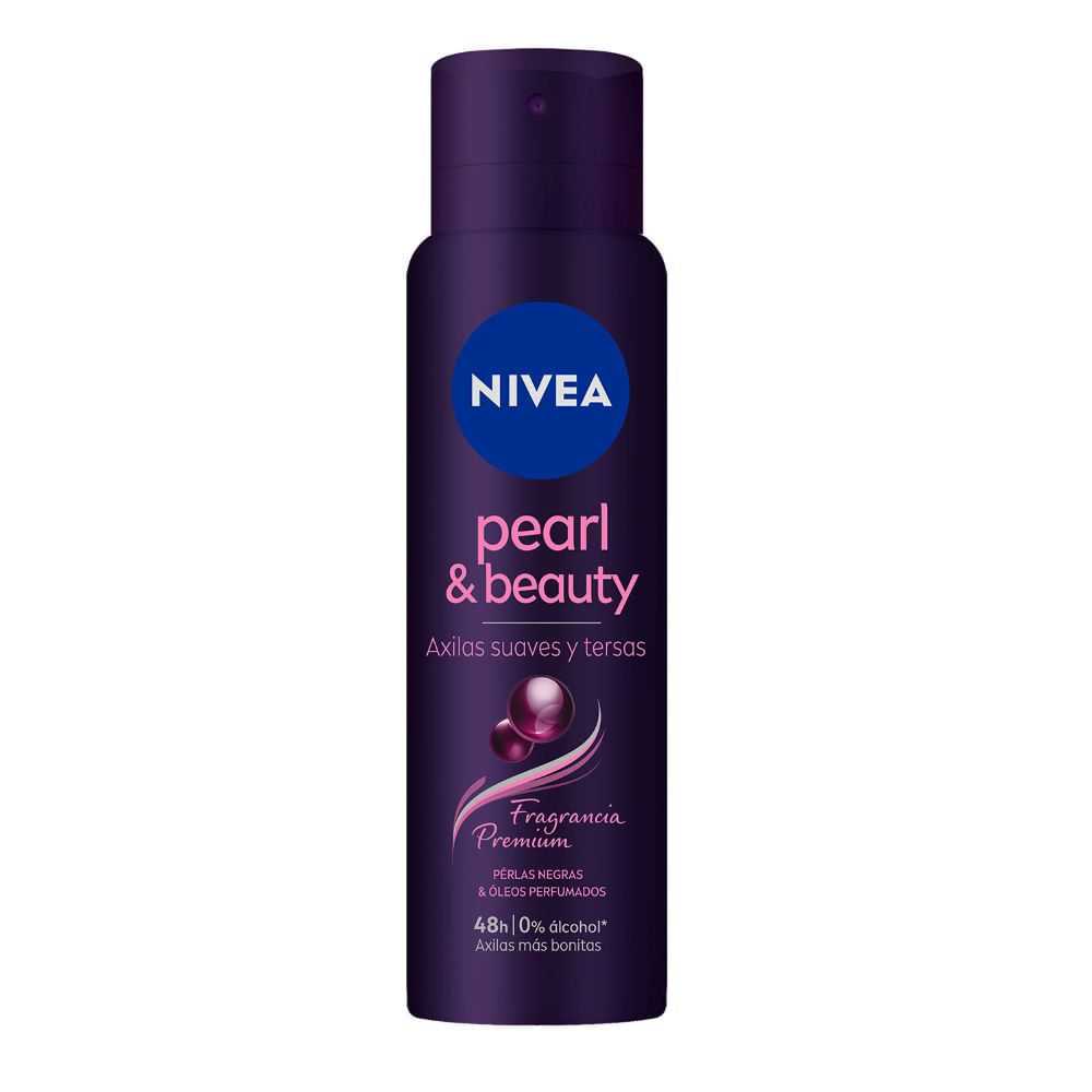 Desodorante Nivea pearl&beauty black spray 150 ml