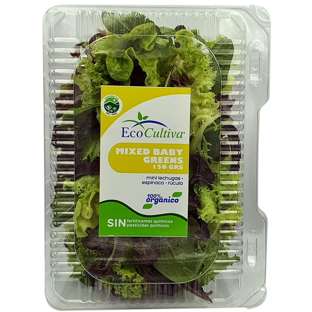 Ensalada mixed baby greens Ecocultiva 150 g