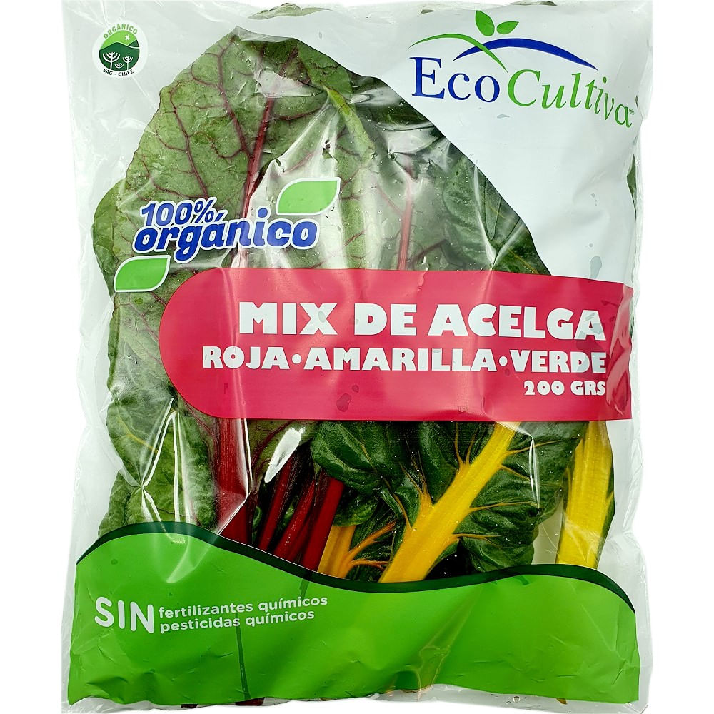 Mixed de acelga Ecocultiva orgánica 200 g