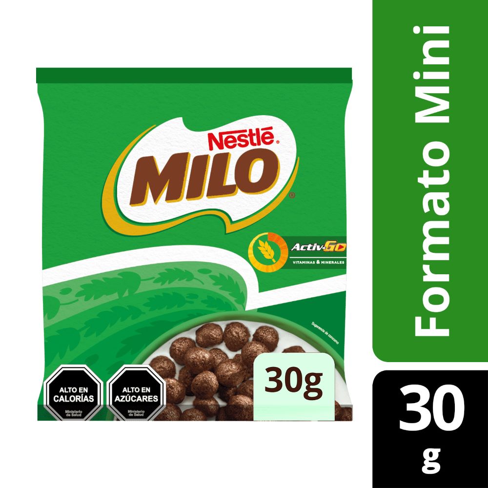 Cereal Milo Nestlé bolsa 30 g
