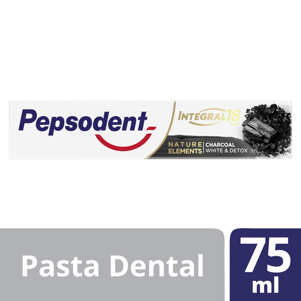 Pasta dental Pepsodent nature elements carbón 75 ml