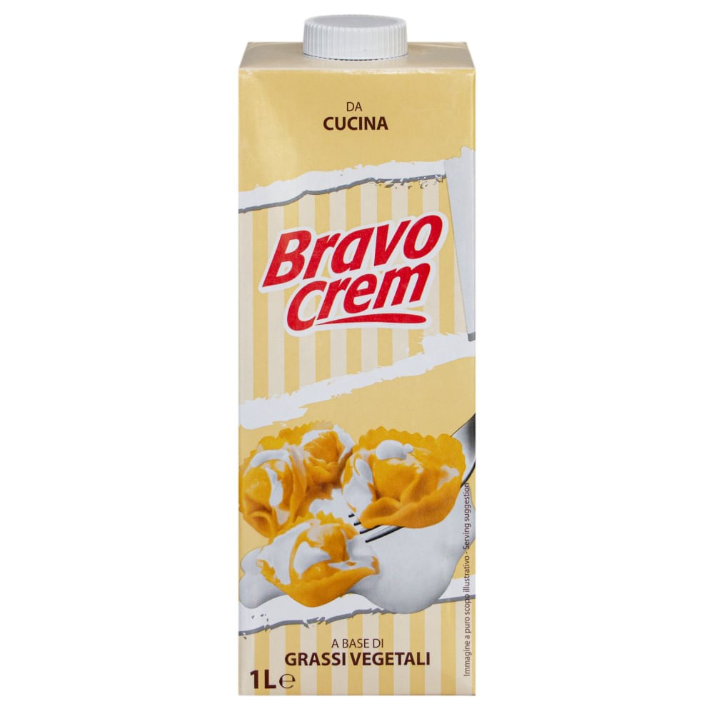 Crema vegetal Bravo crem da cucina 1 L Crema vegetal Bravo crem da cucina 1 L