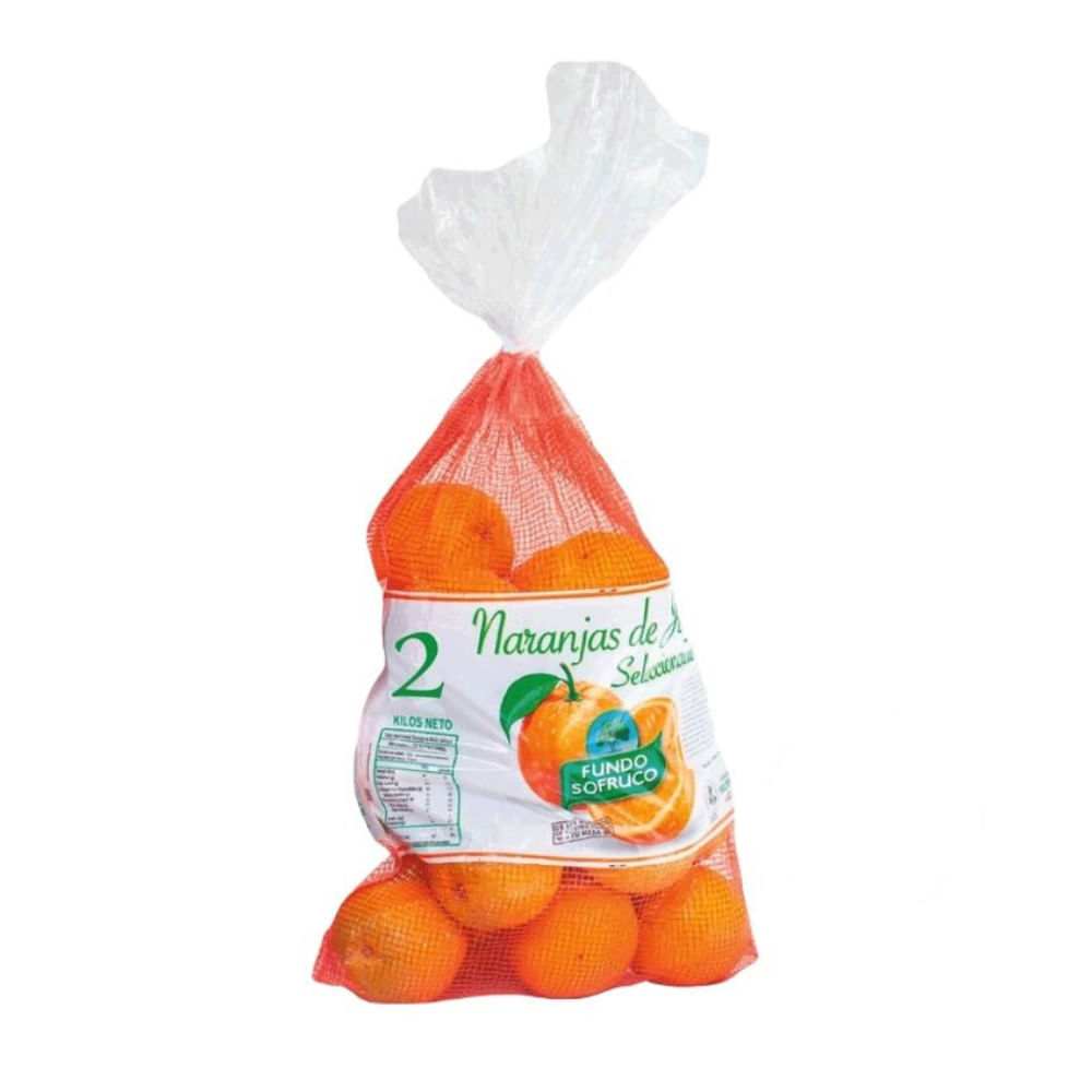 Naranja importada Sofruco bolsa 2 Kg