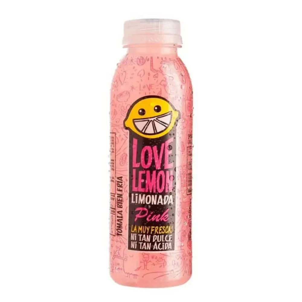 Limonada Love Lemon pink 385 ml