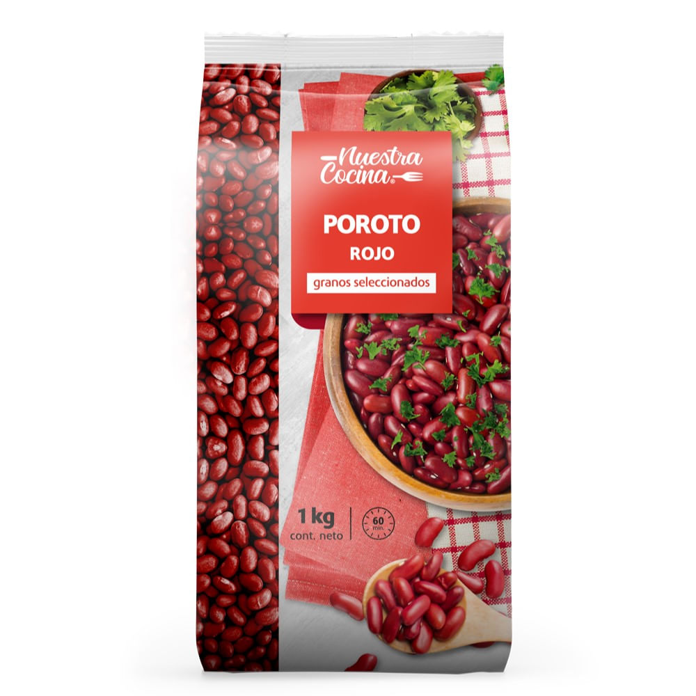 Poroto rojo Nuestra Cocina 1 Kg